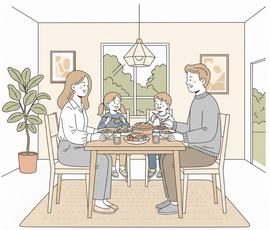家族の食卓